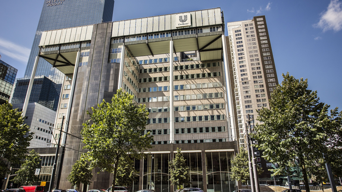 Unilever Kantoor Rechtenvrij Gebouw Pand Weena 5