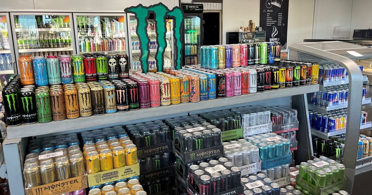 Energydranken lopen storm bij Esso Spijkenisse