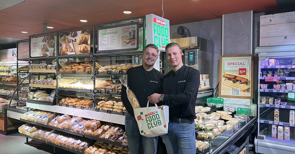Ontbijtservice van Spar Manje op Ameland