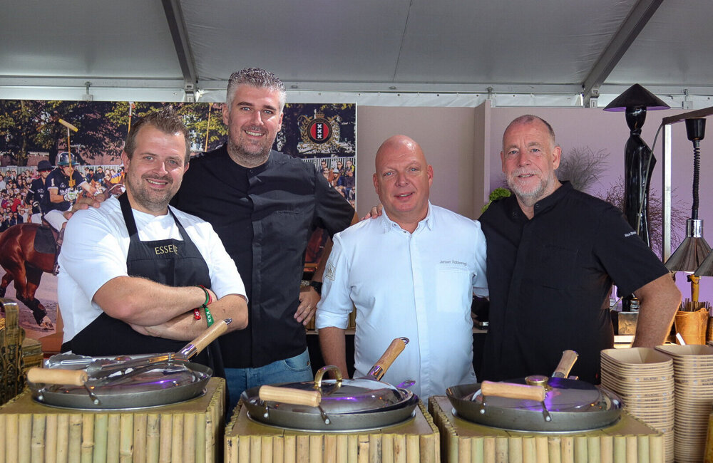 v.l.n.r Jasper Gronert, Bas Brouns, Jeroen Robberegt, Ron Blaauw
